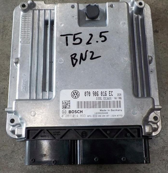 070906016EC * 070 906 016 EC transporter t5 bnz çıkma motor beyni ecu 07-10 