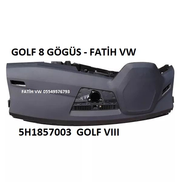 5H1857003 - 5H1857003M GOLF 8  ÖN GÖĞÜS TORPİDO DÖŞ