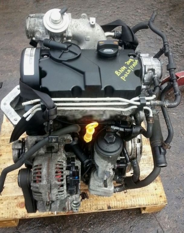 volkswagen polo çıkma bnv 1.4 tdi çıkma motor 2005-2009 model