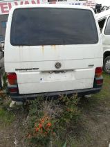 volkswagen transporter t4 1997-2000 model beyaz renk ufak hatalı çıkma arka bagaj kapağı