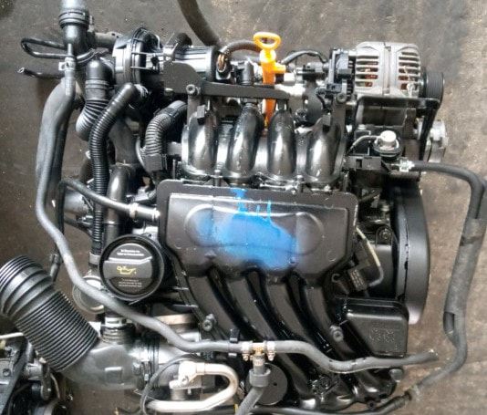 vw bora 1.6l  bfq kodlu motor ve motor parçaları